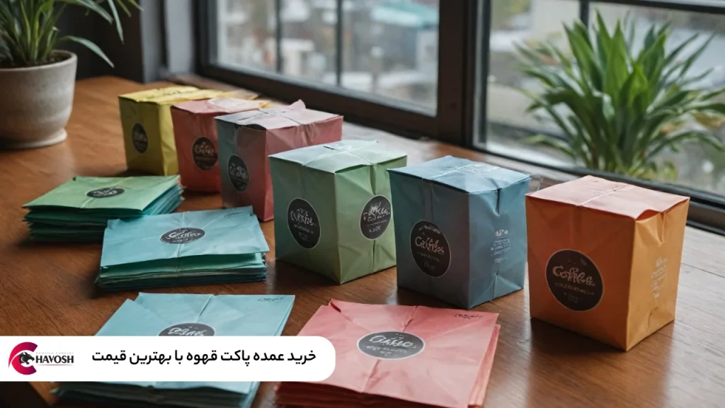 خرید عمده پاکت قهوه با بهترین قیمت